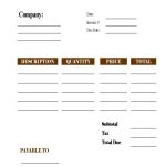 Free Invoice Templates & Online Invoice Maker Regarding Free Roofing Invoice Template