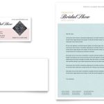 Free Letterhead Template – Word – Publisher – Microsoft For Business Card Template For Word 2007
