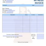 Free Medical Expert Witness Invoice Template | Pdf | Word | Excel With Regard To Doctors Invoice Template