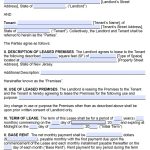 Free New Jersey Commercial Lease Agreement – Pdf Template With Regard To Business Lease Agreement Template