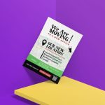 Free Office Moving Announcement Flyer Design Template Ai – Designbolts Throughout Moving Flyer Template