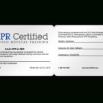Free Online Cpr Training And Certificate - Freedays Lover For Free throughout Cpr Card Template
