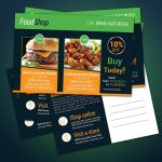 Free Postcard Template For Product Promotion On Behance intended for Advertising Cards Templates