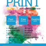 Free Print Shop Flyer Template In Adobe Photoshop, Microsoft Word Within Free Downloadable Templates For Flyers