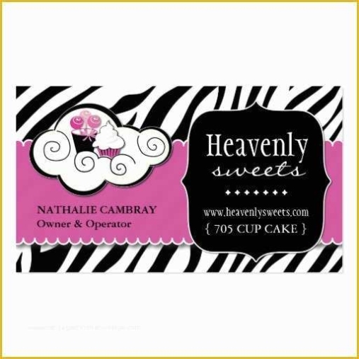 Free Printable Bakery Business Card Templates Of Cake Business Card Pertaining To Cake Business Cards Templates Free