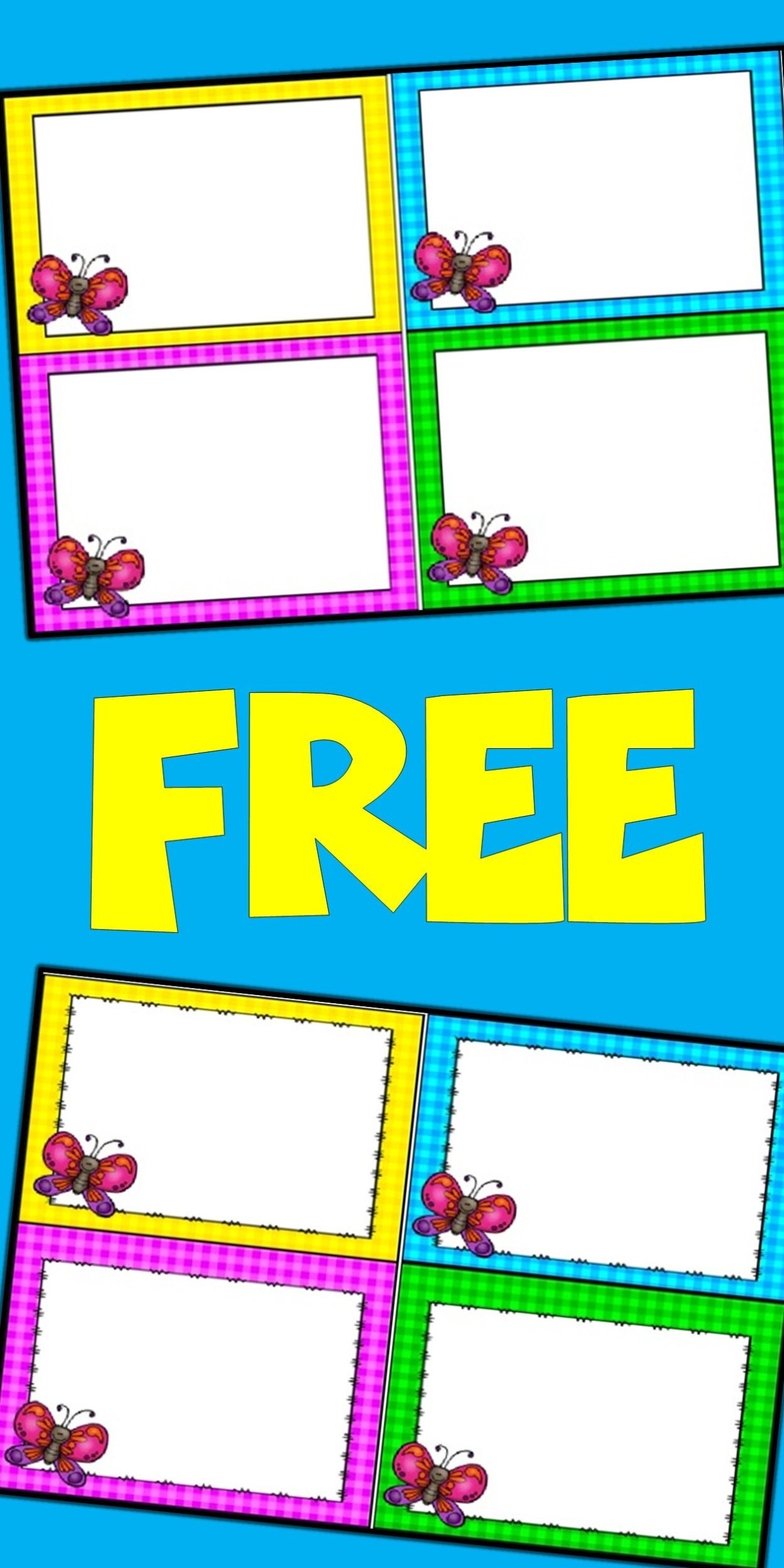 Free Printable Blank Task Cards | Free Printable With Task Card Template