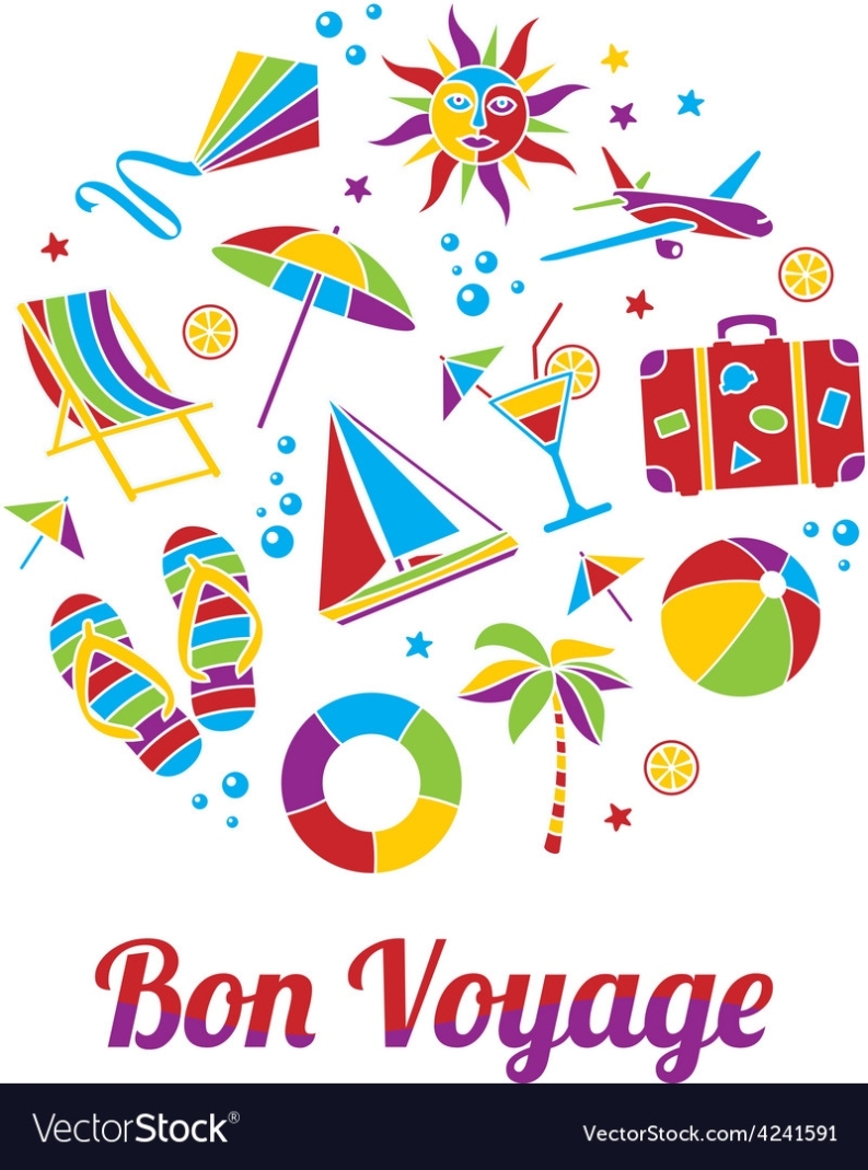 Free Printable Bon Voyage Cards - Printable Templates Pertaining To Bon Voyage Card Template