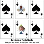 Free Printable Custom Playing Cards | Add Your Photo And/Or Text Intended For Template For Playing Cards Printable