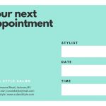 Free Printable, Customizable Appointment Card Templates | Canva Regarding Medical Appointment Card Template Free