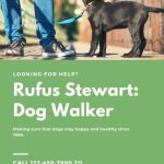 Free Printable, Customizable Dog Walker Flyer Templates | Canva Within Dog Walking Flyer Template Free