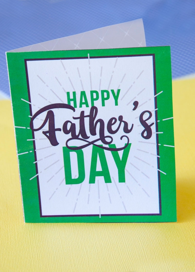 Free Printable Father S Day Cards From Wife – Printable Form, Templates And Letter Regarding Fathers Day Card Template