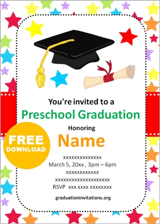 Free Printable Graduation Party Invitation Templates For Word - Bmp City With Regard To Graduation Party Invitation Templates Free Word