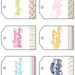 Free Printable Happy Birthday Gift Tags – Sarah Titus Intended For Free Gift Tag Templates For Word