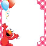 (Free Printable) – Happy Elmo Birthday Invitation Templates | Download Hundreds Free Printable With Elmo Birthday Card Template