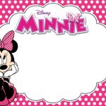 Free Printable Minnie Mouse Birthday Party Invitation Card – Free Invitation Templates Regarding Minnie Mouse Card Templates