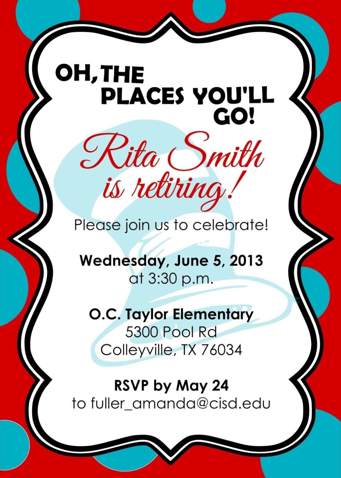 Free Printable Retirement Cards - Free Printable For Retirement Party Flyer Template