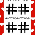 Free Printable Valentine'S Day Word Search Within Tic Tac Toe Template Word
