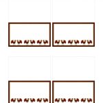 Free Printables: Thanksgiving Place Cards – Home Cooking Memories – Free Printable Place Cards With Thanksgiving Place Cards Template