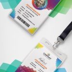Free Psd : Corporate Branding Identity Card Psd On Behance Pertaining To Media Id Card Templates