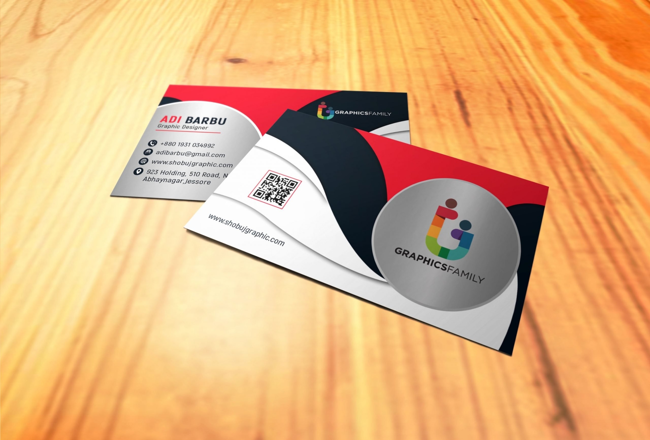 Free Psd Creative Business Card Design – Graphicsfamily Inside Download Visiting Card Templates