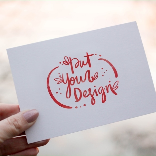 Free Psd | Greeting Cards Template Design Within Greeting Card Layout Templates