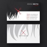 Free Psd | Hair Salon Business Card pertaining to Hairdresser Business Card Templates Free