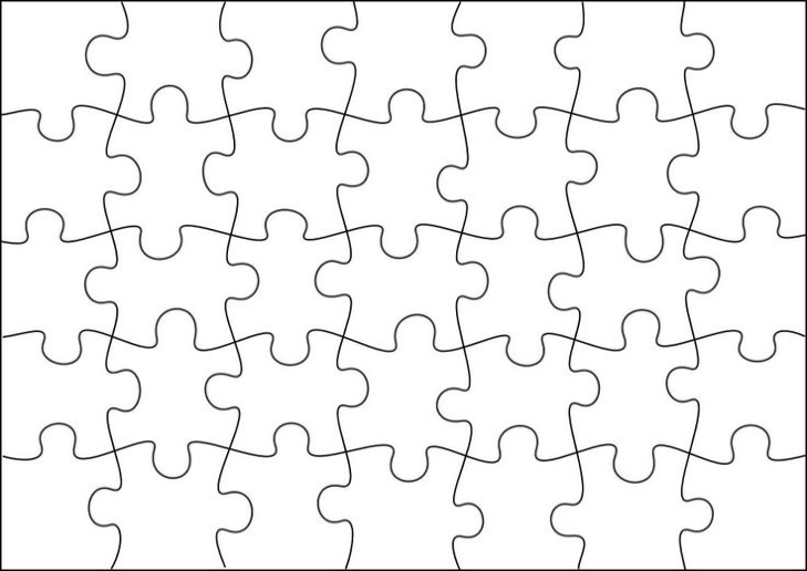 Free Puzzle Pieces Template, Download Free Puzzle Pieces Template Png with Jigsaw Puzzle Template For Word