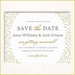 Free Save The Date Templates Word Of Printable Save The Date Template Gold Dots Word By In Save The Date Templates Word