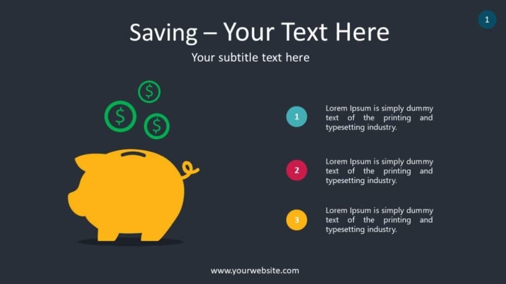 Free Saving Tips Slides Powerpoint Template - Designhooks pertaining to How To Save Powerpoint Template