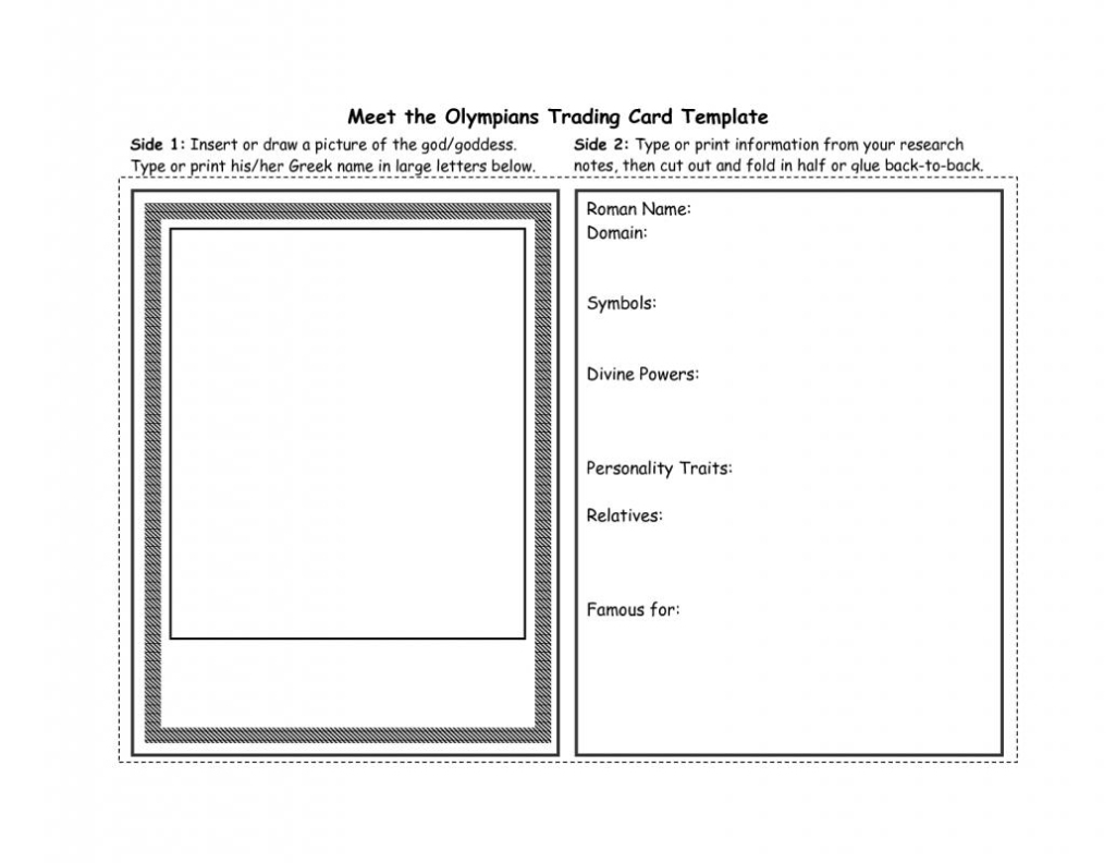 Free Trading Card Template | Template Business Pertaining To Trading Card Template Word