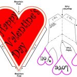 Free Valentine'S Day Pop Up Card Inside Templates For Pop Up Cards Free
