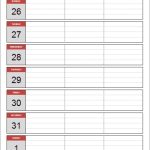 Free Weekly Schedule Template For Excel With Personal Check Template Word 2003