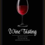 Free Wine Flyer Template Of Wine Tasting Flyer Template Royalty Free Vector Image Throughout Wine Flyer Template