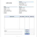 Freelance Editor Invoice Template Sample | Geneevarojr inside Invoice Template Uk Doc