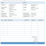 Freelance Invoice Template Free | Invoice Example intended for Sample Invoice Template Word