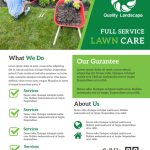Full Service Lawn Care Flyer Template | Mycreativeshop Throughout Lawn Care Flyers Templates Free