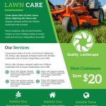 Full Service Lawn Care Flyer Template | Mycreativeshop within Landscaping Flyer Templates