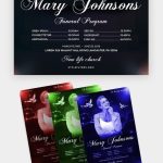 Funeral Program Psd Flyer Template #22807 – Styleflyers With Funeral Flyer Template