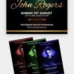 Funeral Psd Flyer Template #20092 – Styleflyers With Funeral Flyer Template
