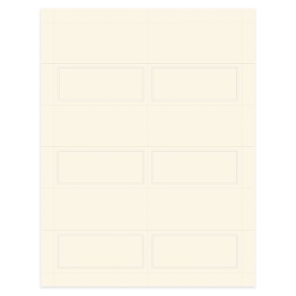 Gartner Studios Place Cards, Pearlized, 4" X 3", Ivory, Pack Of 48 | Officesupply Intended For Gartner Studios Place Cards Template
