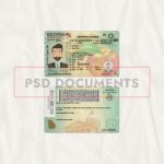 Georgia Driver'S License New Psd Template | Psd Documents Throughout Georgia Id Card Template