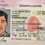 Georgia Hologram Drivers License - Fasrwing with Georgia Id Card Template