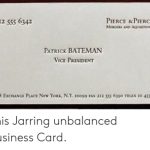 Get Here Patrick Bateman Business Card Font – Relationship Quotes Throughout Paul Allen Business Card Template
