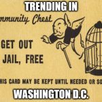 Get Out Of Jail Free Card Monopoly - Imgflip with regard to Get Out Of Jail Free Card Template