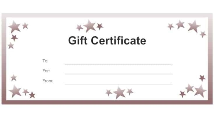 Gift Certificate Templates – Find Word Templates Regarding Donation Cards Template