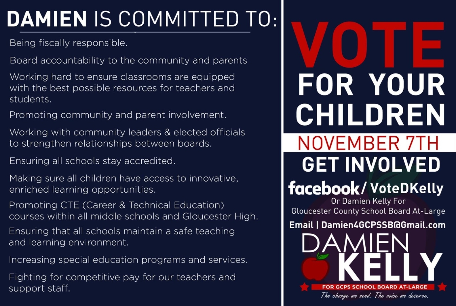 Gloucester Va Links And News: 9/24/17 – 10/1/17 With School Election Flyer Template Free