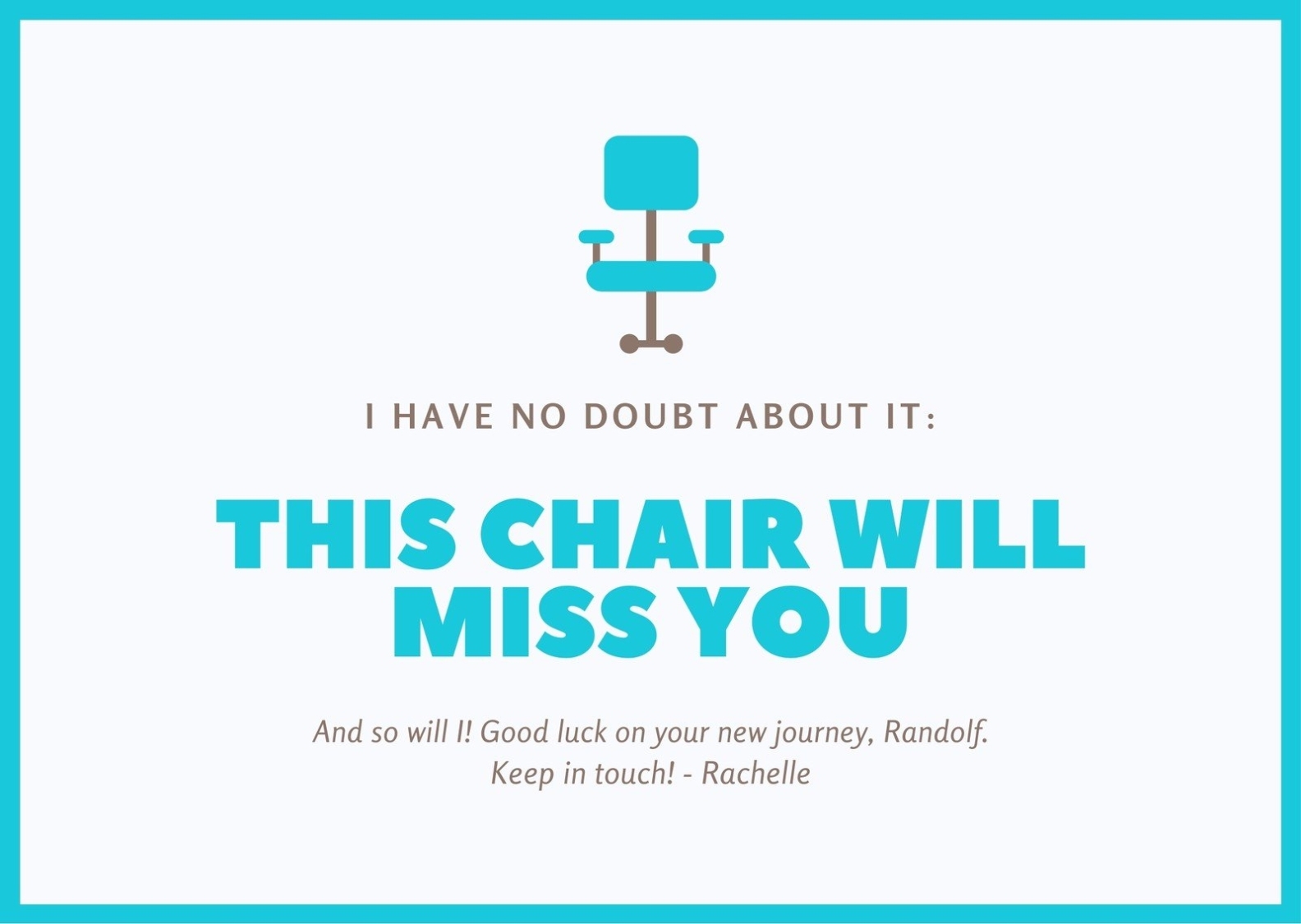 Goodbye Cards For Coworkers Online / Free Printable Farewell Card Templates To Personalize In Goodbye Card Template