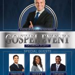 Gospel Concert Event Church Flyer Bundle By Artolus | Thehungryjpeg For Gospel Meeting Flyer Template