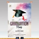 Graduation Party – Free Psd Flyer Template – Psdflyer Inside Graduation Party Flyer Template