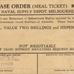 Grandpa'S Navy: Liberty Cards, Leave Passes And Meal Tickets throughout Usmc Meal Card Template